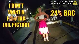Drunk 20-Year-Old Tells Officer She Doesn't Want A F$%^ing Mugshot