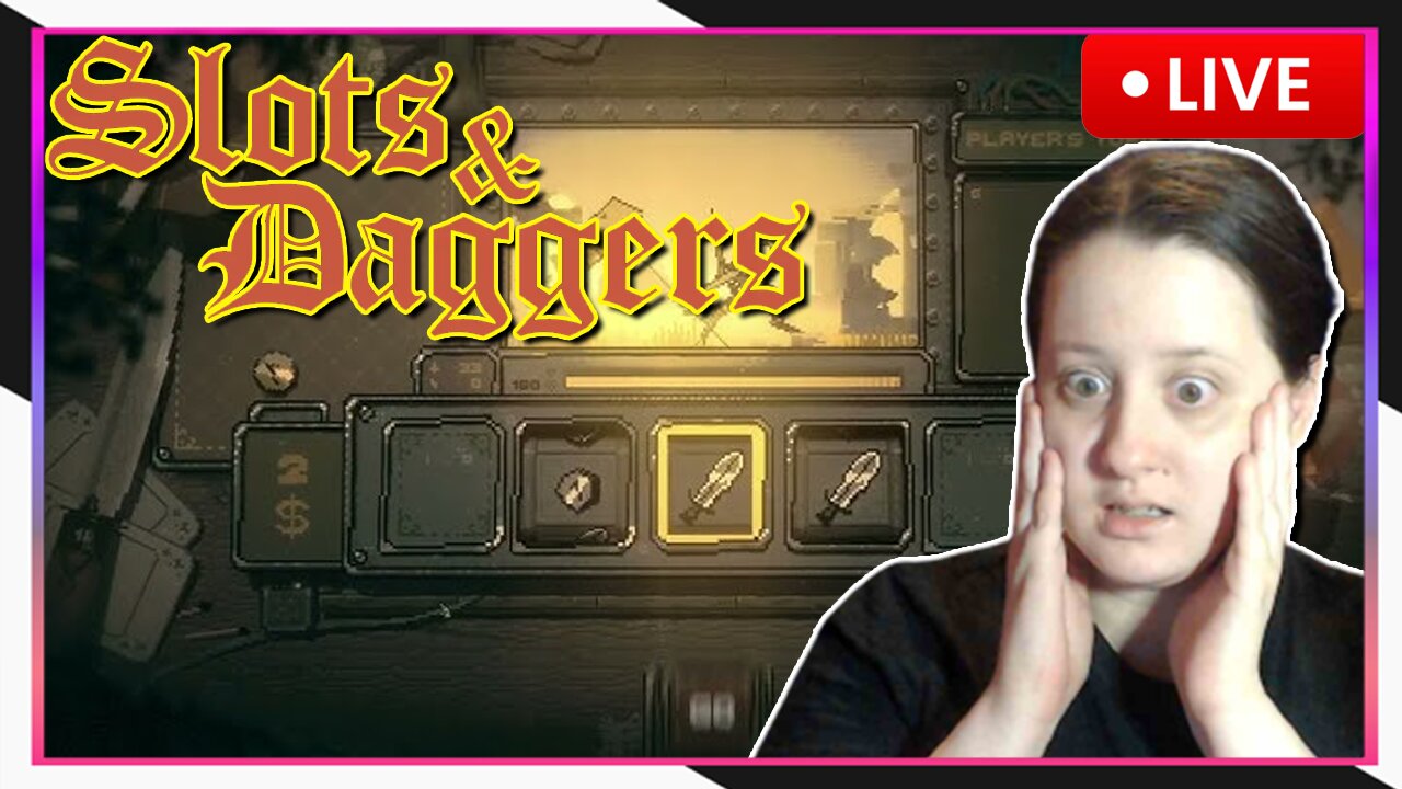 Spinning wheels and throwing weapons?! ♡ Slots & Daggers