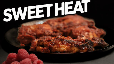 Fiery Raspberry Chipotle Chicken Sensation!