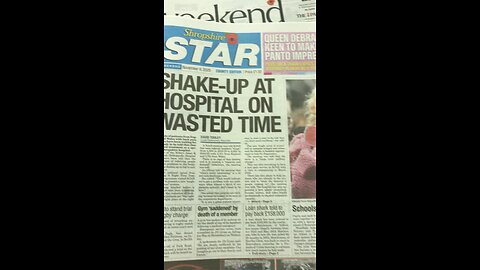 Shropshire Star newspaper 8/11/2025