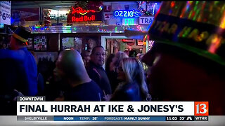 December 31, 2019 - The Last Night for Ike & Jonesy's in Downtown Indianapolis