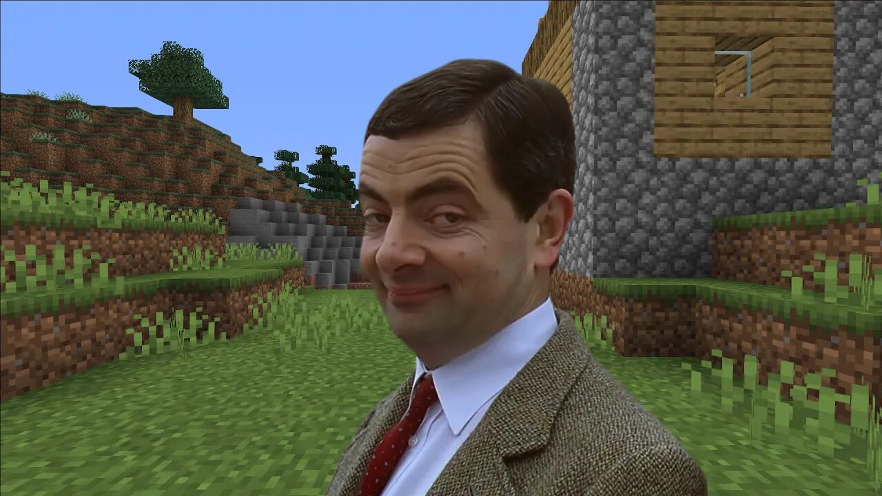 Mr. Bean's Hilarious Adventures in Minecraft