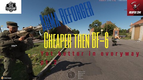 Arma Reforger Gemplay in 2025. Its only 40 bucks and it does everything better then BF 6.
