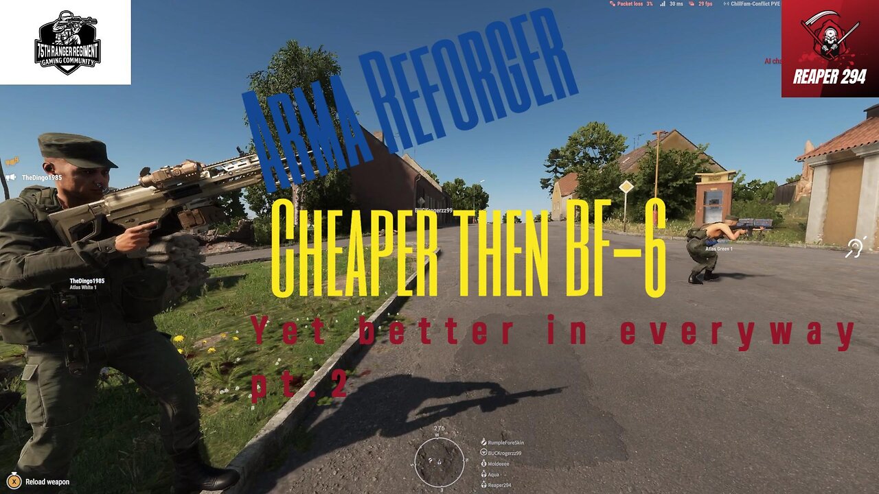 Arma Reforger Gemplay in 2025. Its only 40 bucks and it does everything better then BF 6.