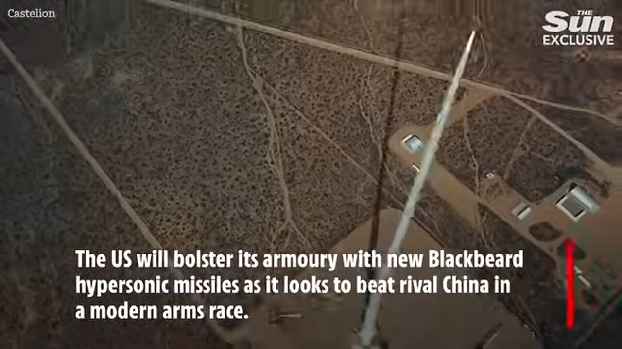 America one step ahead of China in hypersonic race with unstoppable 3,800mph Blackbeard rocket