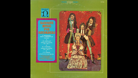 Baroque Music For Recorders (1965)