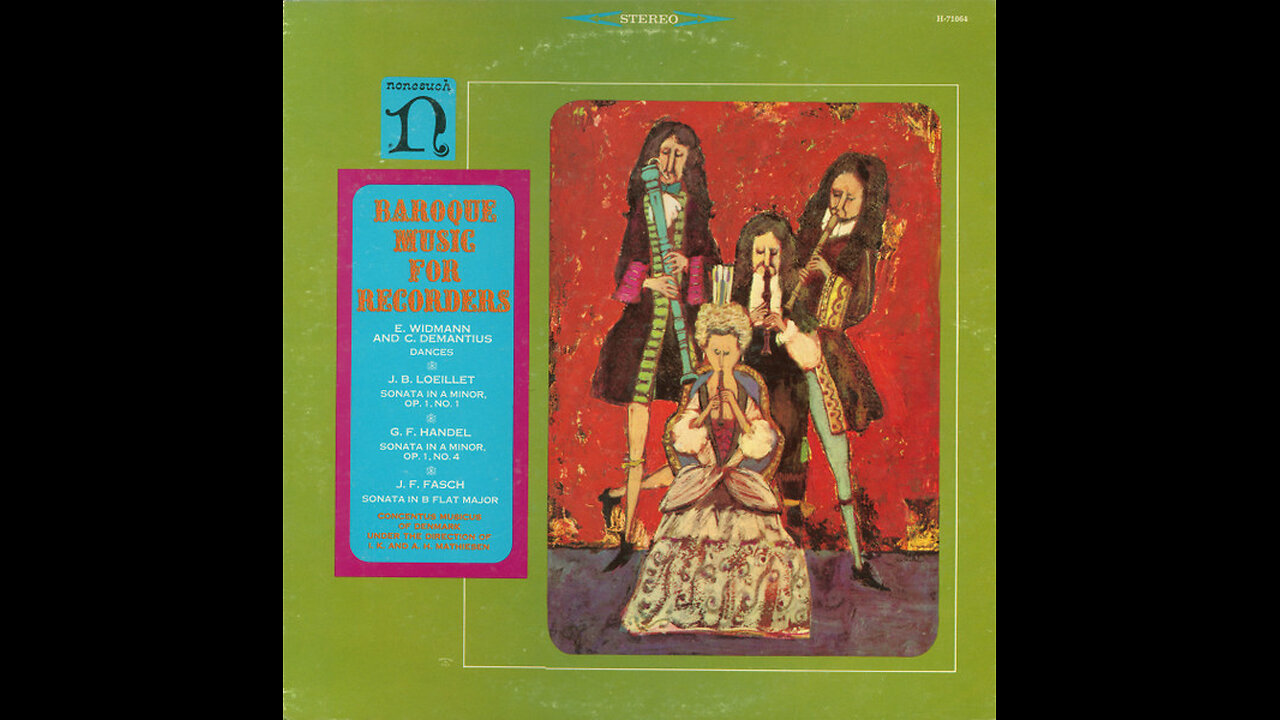 Baroque Music For Recorders (1965)