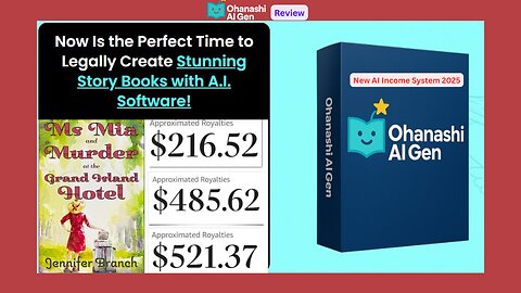Ohanashi AI Gen Review: New AI Income System 2025