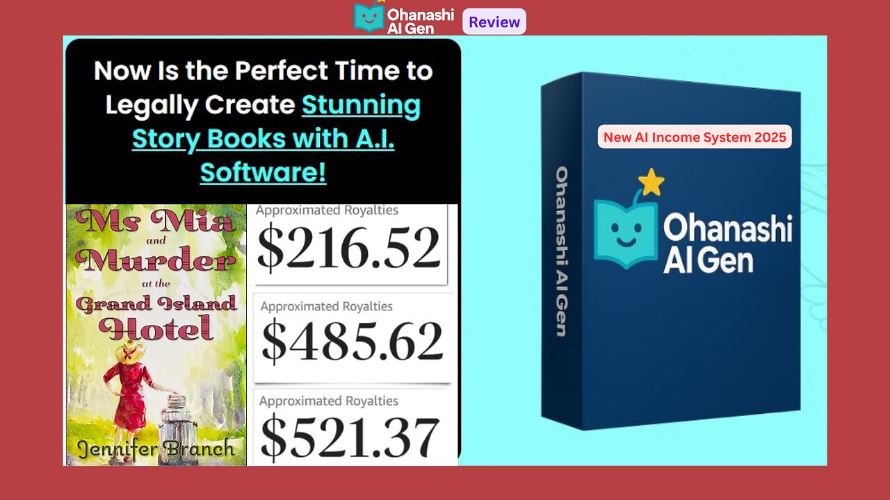 Ohanashi AI Gen Review: New AI Income System 2025