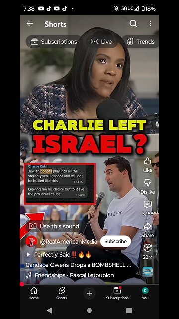 Candace Owens on Charlie Kirk