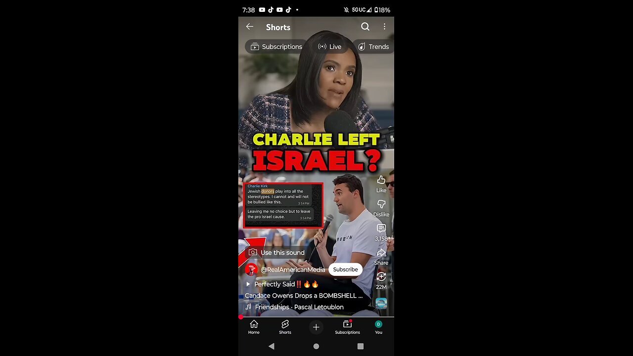 Candace Owens on Charlie Kirk