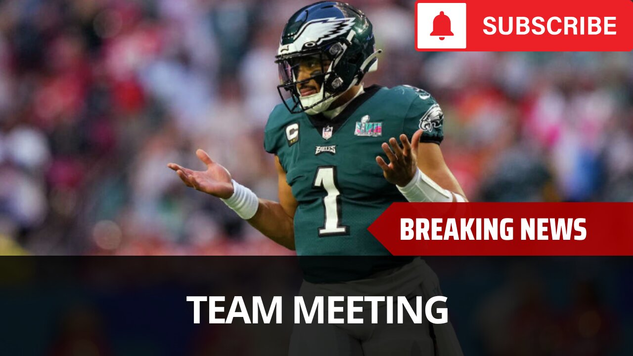 Key Eagles Players Hold Meeting To Fix Offense