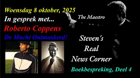 WOENSDAG 8 OKTOBER 2025 - BOEKBESPREKING MET ROBERTO, AFLEVERING 4: GELD EN BANKEN