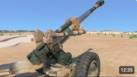 How does the 155mm howitzer work?