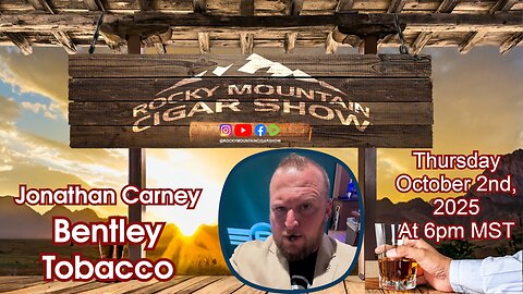 Episode 180: Jonathan Carney, Bentley Cigars, on the show this week.