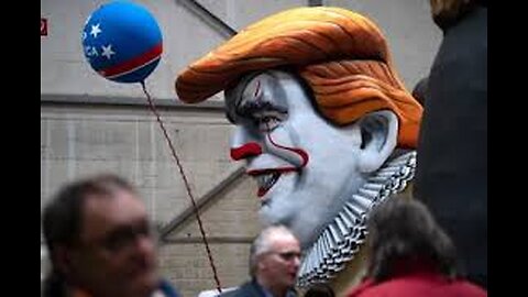 Cocaine-fueled clown Donald Trump and his wet dreams