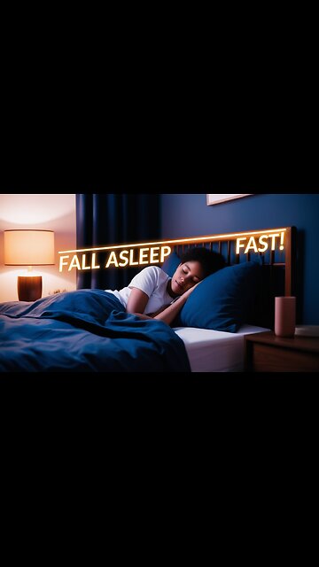 How to Fall Asleep Fast! 😴✨