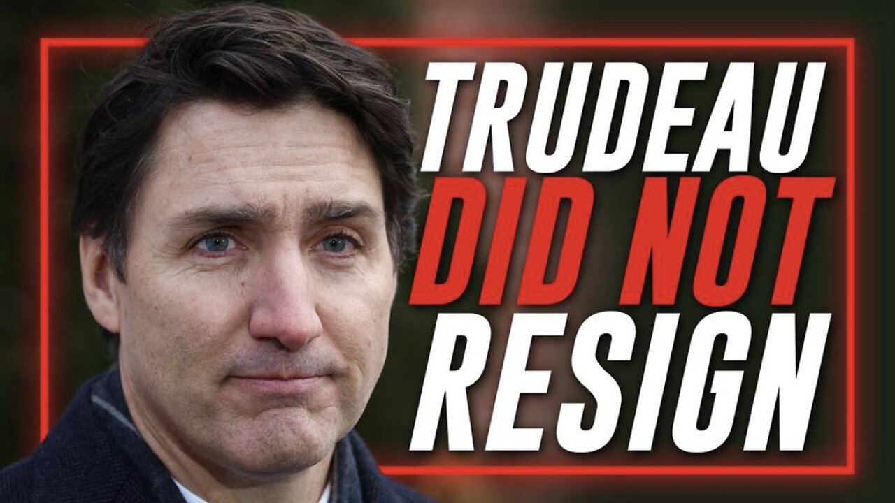 BREAKING EXCLUSIVE: PM, Justin Trudeau DID NOT Resign and Does Not Plan To Leave Office; Warns Respected Canadian Journalist Ezra Levant!