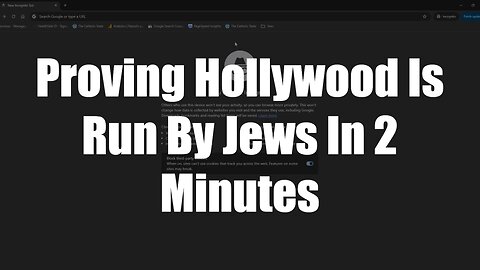 Proving Hollywood Is Run By Jews In 2 Minutes