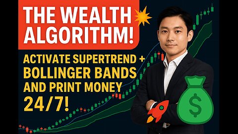 THE WEALTH ALGORITHM! 💥 Activate Supertrend + Bollinger Bands and Print Money 24/7! 🚀