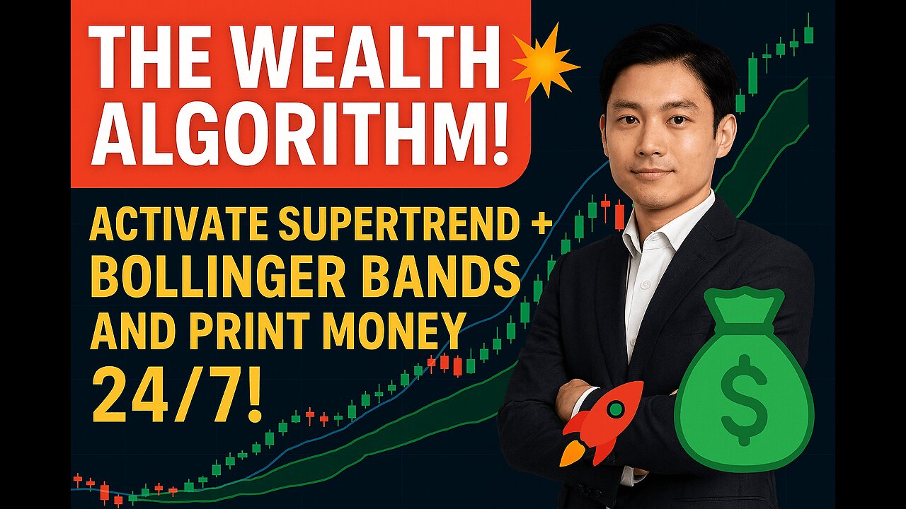 THE WEALTH ALGORITHM! 💥 Activate Supertrend + Bollinger Bands and Print Money 24/7! 🚀