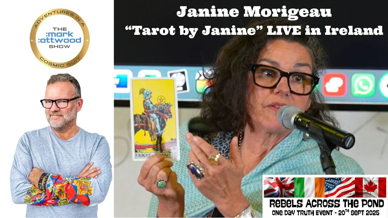 Tarot by Janine LIVE in Ireland at "Rebels Across the Pond" - 3rd Oct 2025