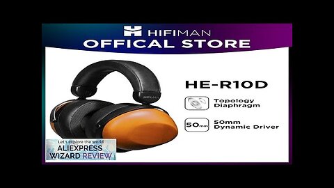 HIFIMAN HE-R10D Dynamic Topology Driver Close-Back Over-Ear Headphones for Home Studio Review