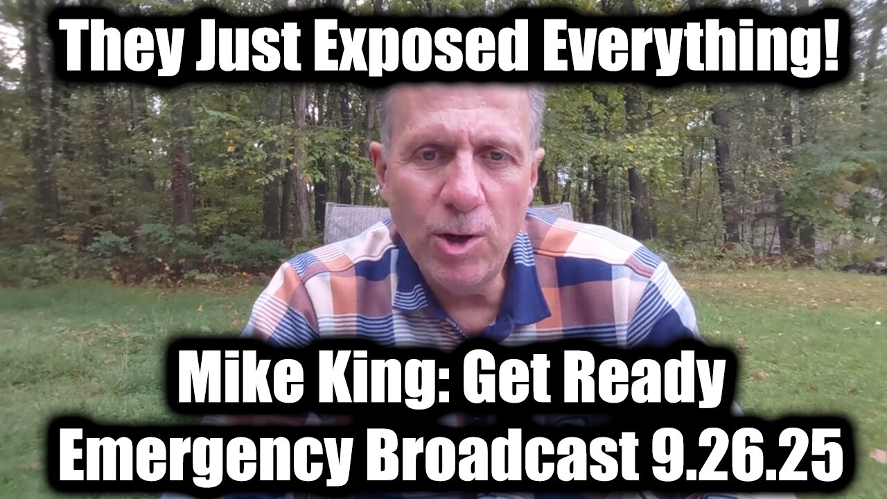 Emergency Broadcast 9.26.25 - They Just Exposed Everything!