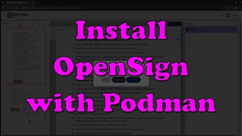 How to Install OpenSign Without Docker - Self-Hosted E-Signature with Podman