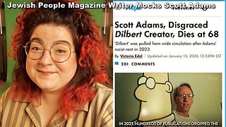 Jewish People Magazine Writer Mocks Scott Adams Death Mag Celebrated Black Murderer OJ Simpson