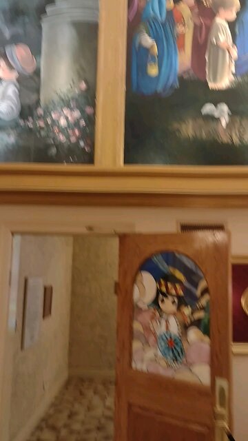 Inside the Precious Moments Chapel in Carthage Missouri