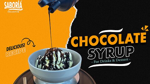 Homemade Chocolate Syrup | Easy for Drinks & Dessert” [S1E1]