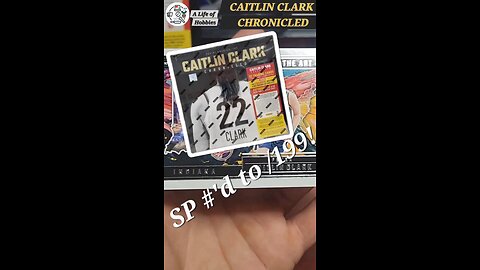 Pulled a SP #'d to /199 from my 1st Caitlin Clark Chronicled.