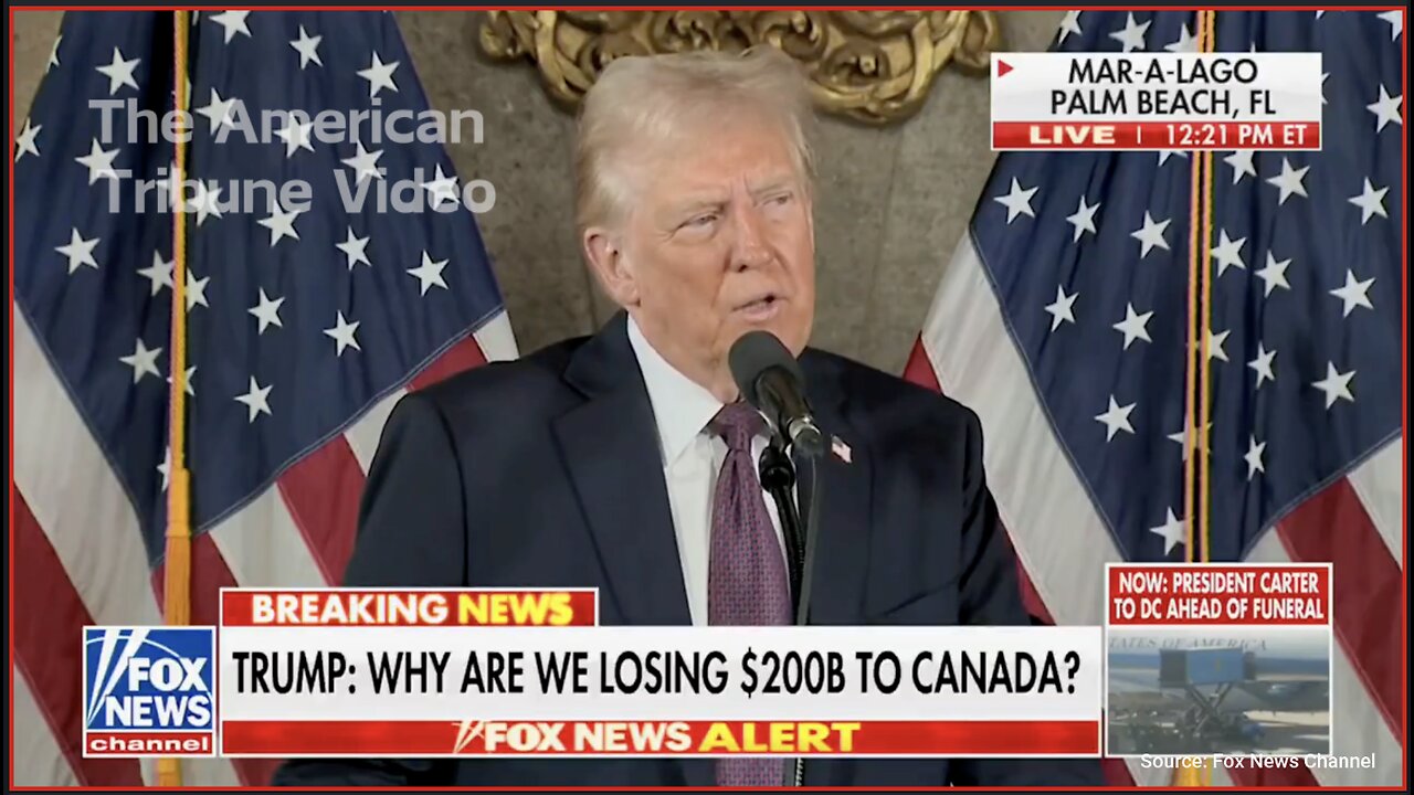 WATCH: Trump Sounds Off on Trudeau, Says Canada “Should be a State”