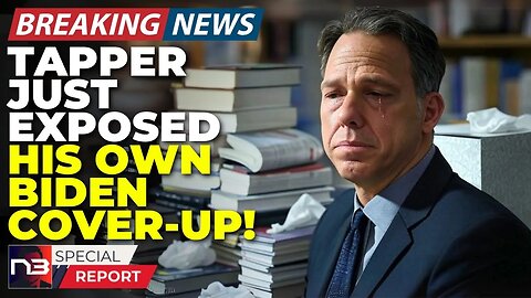 Breaking: Jake Tapper's Biden Book Scandal Just Got Way Worse (The Damning Video Resurfaces)!