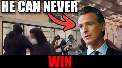 Gavin Newsom CAN NEVER Be President! Los angles under siege...