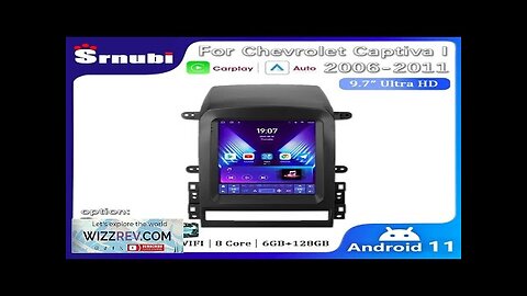 9.7" Android Car Radio for Chevrolet Captiva 2006-2012 Multimedia Player Navigation Wireless Review