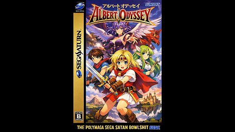 Butt Tarred up on Butt Tar Playing Albert Odyssey aka Hot 2D anime girls (THUH Sega Satan PolyMaga)