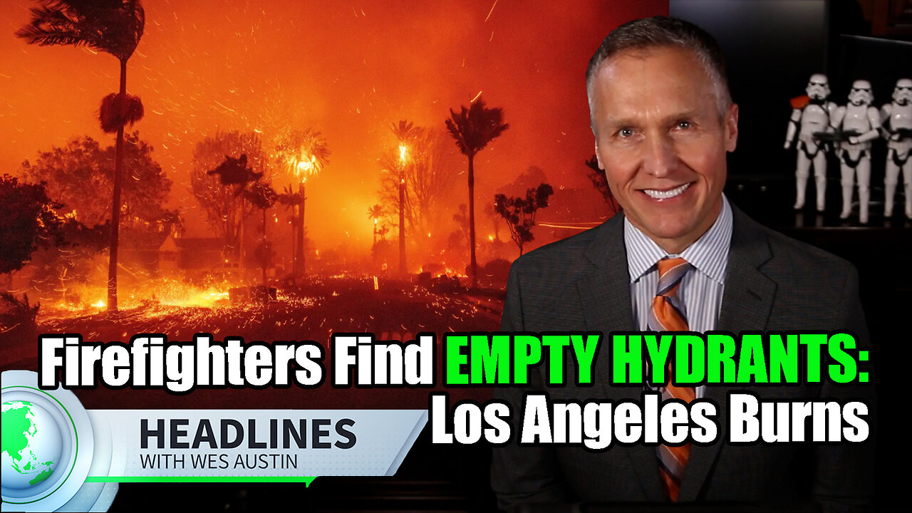 Empty Fire Hydrants as LA Burns; Fetterman Supports Laken Riley Act; Mexico Disperses Caravans