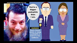 Stew Peters Catches Dustin Nemos Voice Crack When Caught Admitting Your A Bigger Pedophile Than I Am
