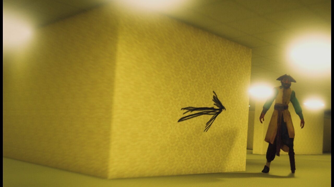 Backrooms Roblox - The favorite spots to gain experience - Gameplay - Tutorial video