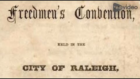 the nation's first Freedmen Convention