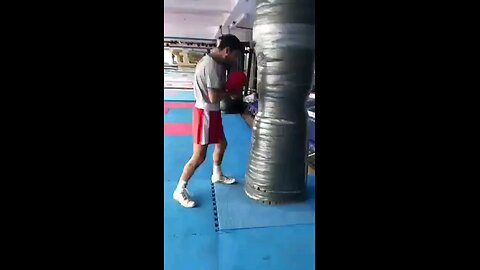 hitting the bag #2