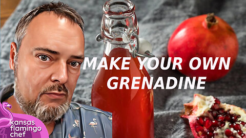 How to make your own Grenadine cocktail syrup