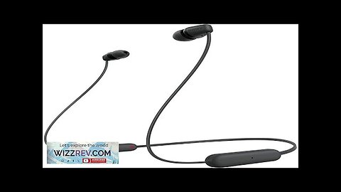 Sony WI-C100 Wireless in-Ear Bluetooth Headphones with Built-in Microphone Black Review