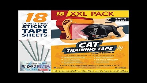 Panther Armor Cat Couch Protector – 18-Pack Double Sided Cat Anti Scratch Review