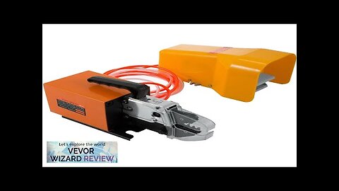 VEVOR Pneumatic Crimping Tool AM-10 Pneumatic Air Powered Wire Terminal Crimping Machine Review