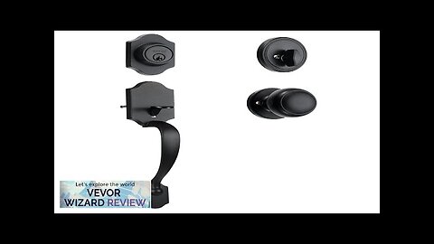 VEVOR Front Door Handle and Deadbolt Set Matte Black Front Door Lock Review