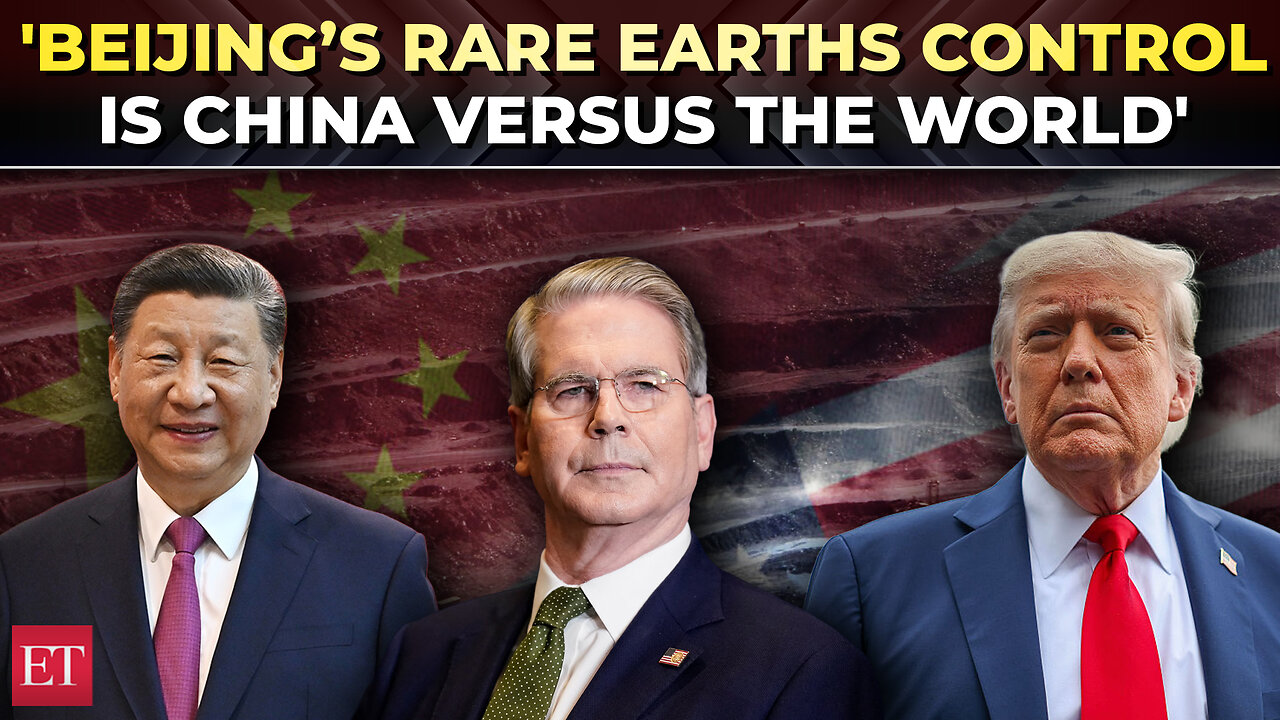 'Chinese economy will be hurt the most': Scott Bessent blasts China's actions on rare earths