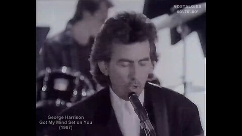 George Harrison ~ Got My Mind Set On You (1967) Portrait Format